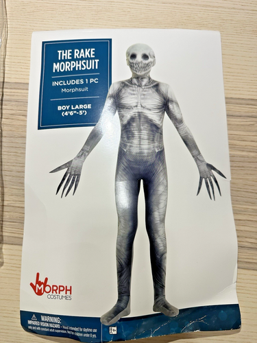 Morph Costumes Morphsuits The Rake Boy Sz Lg (4.6-5 ft.) Halloween ...