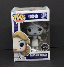 Funko Pop Movies Baby Jane Hudson #1415 B+W Chase Vinyl Figure Damaged Box
