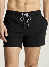 NEW Bonobos Riviera Men  s Swim Trunks Shorts Black Size XXL