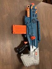 NERF Zombie Strike Dart Gun Blaster Blue Orange for Ages 8-11  12-16 Years