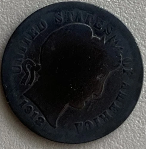 United States Vintage 1912-P Silver Barber Dime!  Low Ship for Multiple Items!