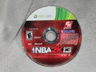 NBA 2K13 (Microsoft Xbox 360, 2012) DISC ONLY Tested And Working