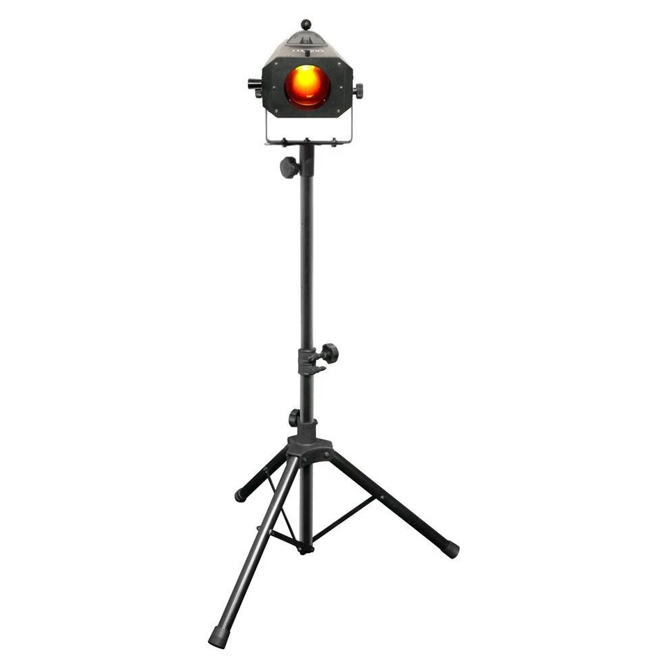 (2) Chauvet DJ LED Followspot 75ST DMX/Manual Focused Lights+Stands+Free Facade - Image 3 of 4