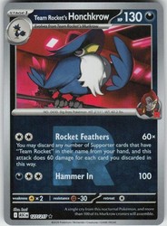Team Rocket's Honchkrow 127/217 Ascended Heroes