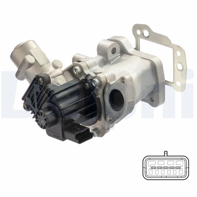 Delphi AGR-Ventil für Citroen Fiat Ford Lancia Land Rover Peugeot