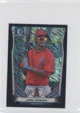 2014 Bowman Chrome Minis Black Shimmer Refractor Jose Rondon #120 0a7