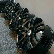 4x Volkswagen Golf Touran Jetta Caddy Alloy Wheels 16 Inch Atlanta (GLOSS BLACK)