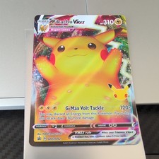 Pikachu VMAX SWSH062 SWSH Black Star Promo Full Art Pokémon Card NM English
