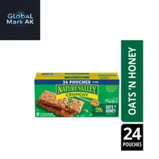 Nature Valley Granola Bars, Oats 'n Honey, 48 Ct (24 Pouches), 35.76 oz