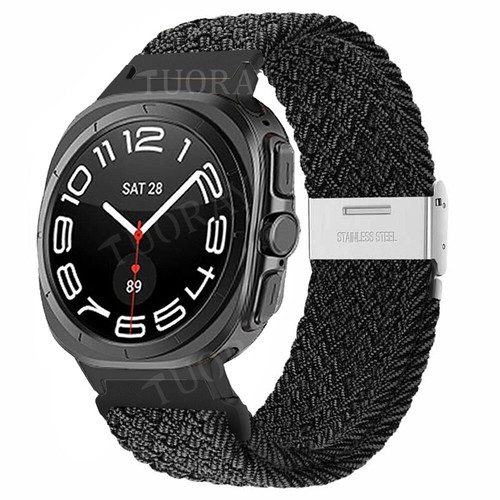 Braided Nylon Band Strap For Samsung Galaxy Watch 8/8 Classic 46mm/Ultra 47mm - Picture 7 of 59