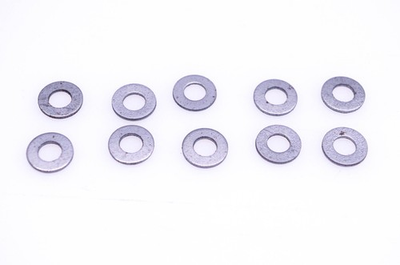 #ad Aftermarket 4mm Flat Washers Qty 10 NOS $8.41