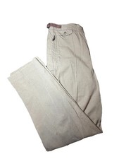 LAUREN Ralph Lauren Pants Womens Size 8P Tan Leather Trousers dress VTG Riding