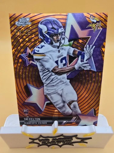 2025 Topps Cosmic Chrome Tai Felton Base (RAW)