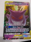 Pokemon TCG Gengar & Mimikyu GX 53/181 S&M Team Up Tag Team Full Art Ultra Rare