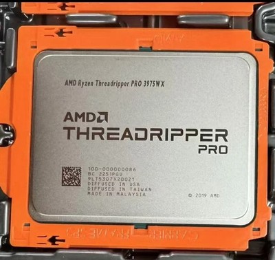 NEW AMD Ryzen Threadripper PRO 3975WX 32-Core 64-Thread sWRX8 CPU 100-000000086