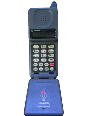 Vintage Motorola Cell Phone 1996 Atlanta Olympics Limited Edition