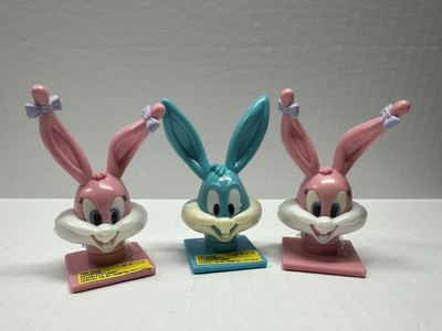 Tiny Toons Adventures Babs And Buster 1991 Candy Containers Sealed