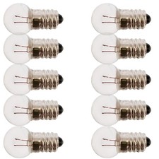 Lamp Bulbs, Mini, 6.3V, Pack of 10