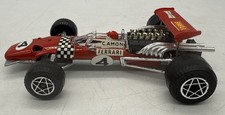 Politoys Ferrari F1 Red Diecast Car 1:32 Scale ART F2 Made in Italy #4 Vintage