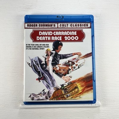 Death Race 2000 (Blu-ray, 1975) Shout Factory, David Carradine, Roger Corman