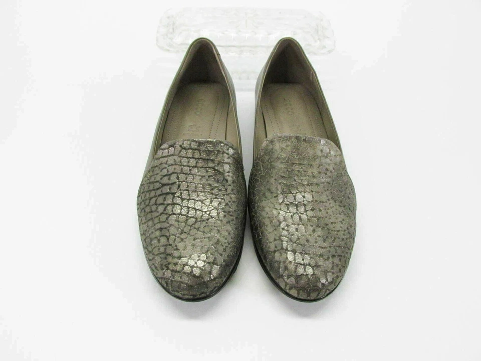 Zapato Bailarina Ecco Mujer Tacto Escala 2.0 Talla 8.5M EUR 39 Ballet Plano Nuevo Sin Caja QP Foto 4 de 4