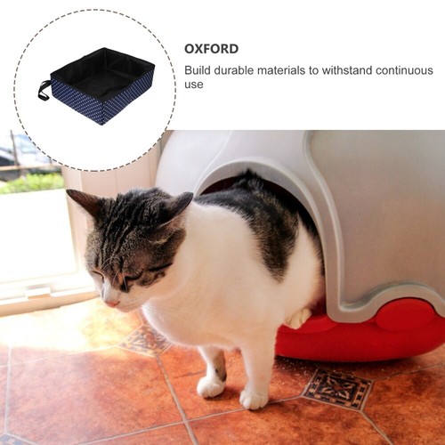 Reise Wurf Pan Bunny Wurf Box Pet Wurf Box Katze Abgedeckt Wc - Bild 2 von 12