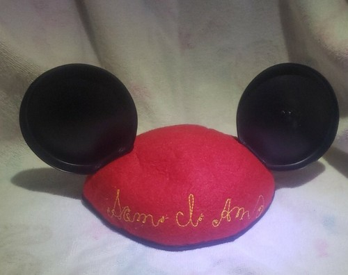 Vintage Disneyland Mickey Mouse Mütze mit Ohren Sam I Am Youth Größe Retro Disney - Bild 2 von 9