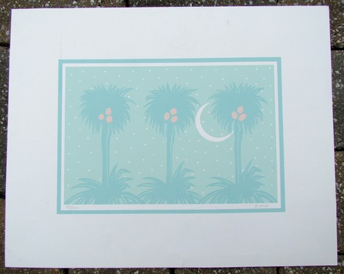 B.WICK Vintage LIMITED EDITION SIGNED NUMBERED PRINT - Bild 1 von 2