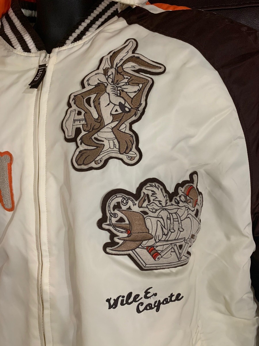 Lot 29 Wile E. Coyote Men's Jacket With Removable Hood XXL | eBay