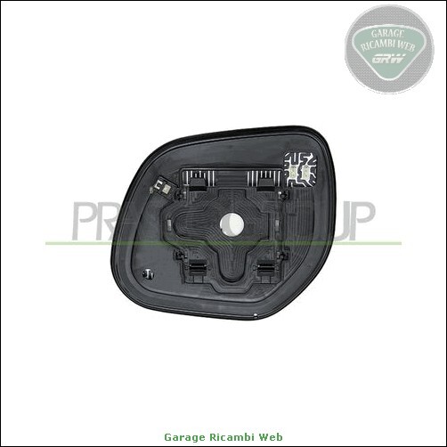 GRWMB7147513-PRS Vetro piastra specchio GRW Dx Destro per MITSUBISHI OUTLANDER
