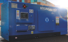 GENERATORE DI CORRENTE DIESEL SILENZIATO 16 KW TRIFASE GASOLIO AVR 1500 GIRI