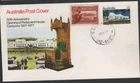 Unusual 1977 Australia Opening Parliament House with 1927 Stamp FDC