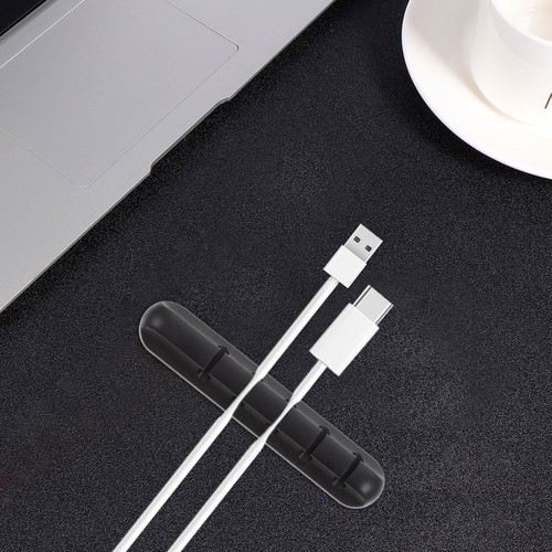 2 Pcs Self Adhesive Cord Holders Cable Management Clips Cable Cord Organizer