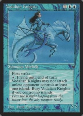 MRM ENGLISH Vodalian Knights NM MTG magic FEM