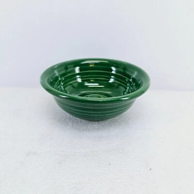 FIESTAWARE FIESTA 9 oz SALSA BERRY ice cream DESSERT BOWL jade green NEW