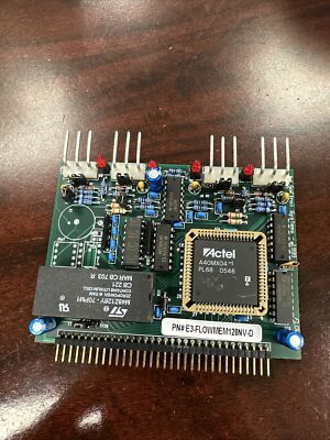 Softrol Systems Flow Meter Memory128 KNV Board E3-FLOWMEM128NV-D PCB Card