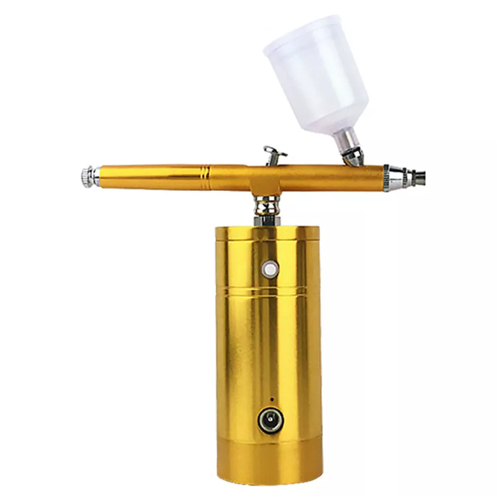 Air Brush Spray Gun Kit Mini Action Compressor Art Craft Model