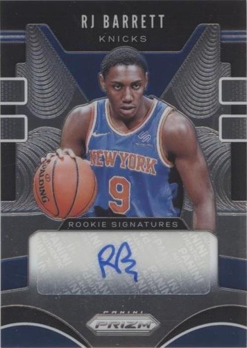 2019 Panini Prizm Draft Picks #66 RJ Barrett Prizms Pink Pulsar