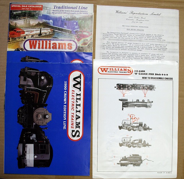 LOT OF WILLIAMS ELECTRIC TRAINS CATALOGS & PAPER eBay