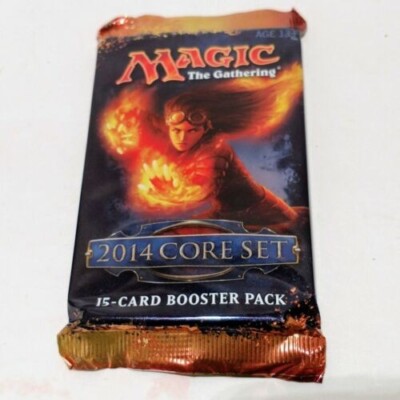 5 Packs of M14 Magic The Gathering 2014 Core Set Booster Pack MTG