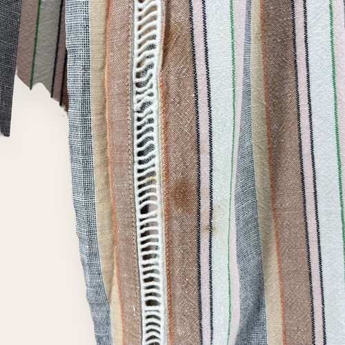 Free People All For You Sleep gestreifter Kimono Morgenmantel Größe Large - Bild 6 von 10