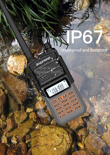 BAOFENG S5 PLUS WALKIE-TALKIE 9500MAH HANDFUNKGERÄTE GROSSEREICHWEITE+HEADSET DE - Bild 2 von 10