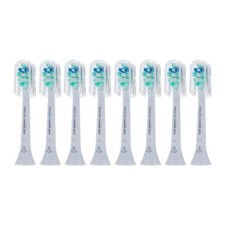 8x Philips Sonicare C2 Optimal Plaque Control White Brush Heads  No Box