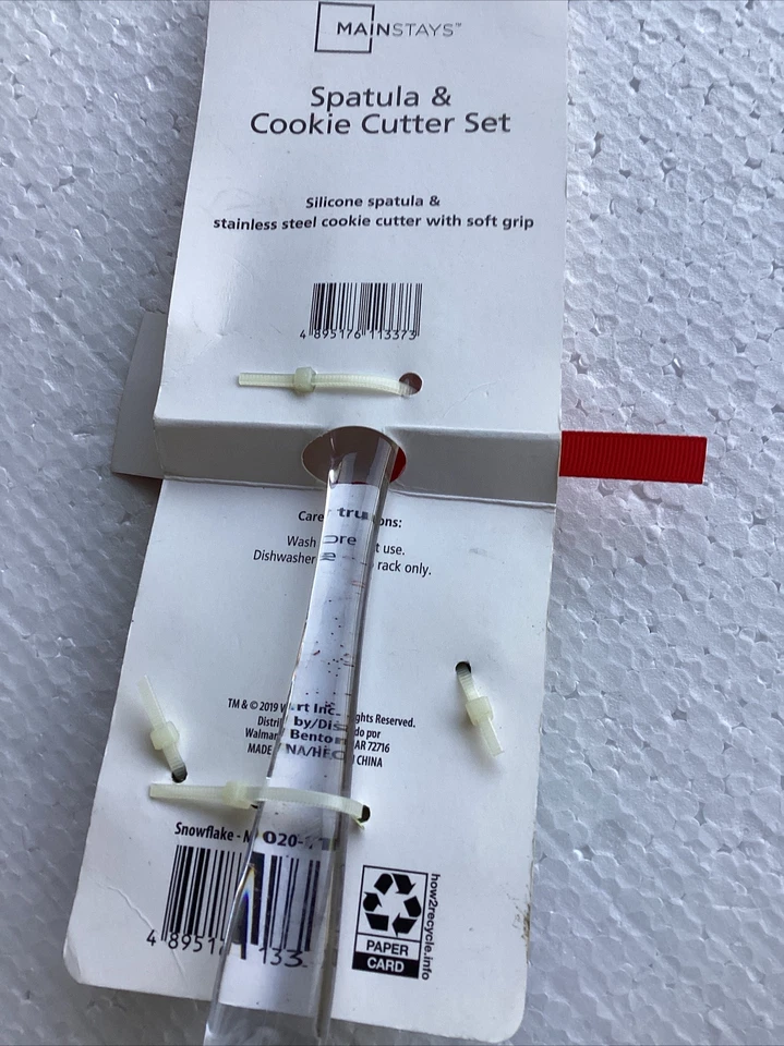 2pc Silicone Pointed Spatula And Cookie Cutter Set Christmas gift - Image 4 of 4