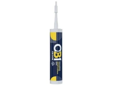 SIROFLEX 12x OB1 Multi-Surface Sealant Waterproof Hybrid Adhesive White, Clear & Black