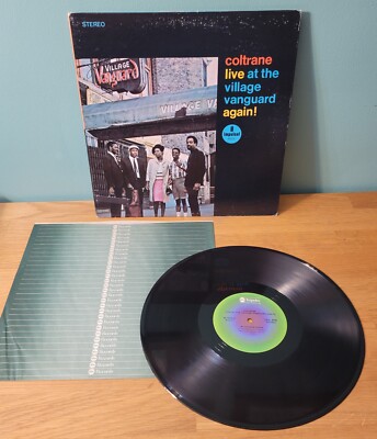 Coltrane Live At The Village Vanguard Again Impulse Records No Seam Split LP