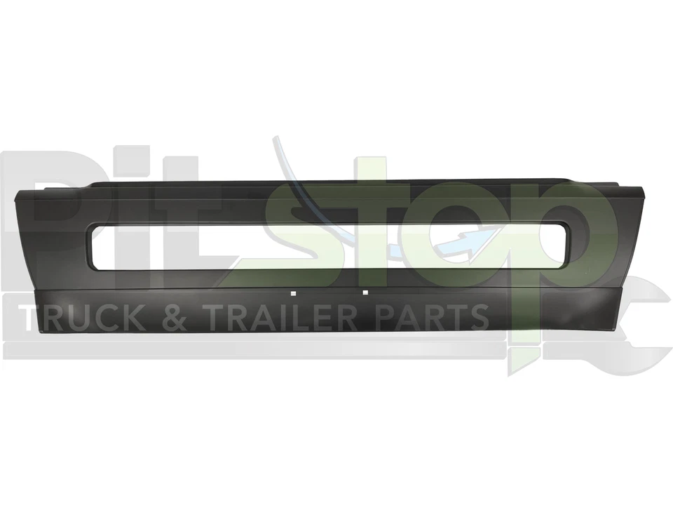 Volvo VNL Truck Bumper Set Left Right Center WITH Fog Light Cut Out Hole  - Image 3 of 4