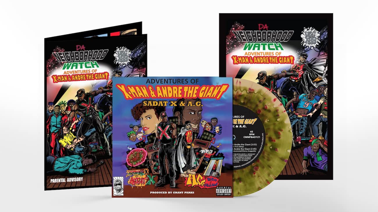 Sadat X & a.G. Adventures Of X-man & Andre The Giant (Vinyl LP)