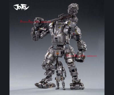 JOYTOY 暗源 STEEL BONE MECH H02 TK02 おまけ UNBOXING】JOYTOY暗源Steel Bone H02 Mecha 钢骨火力机甲灰绿版