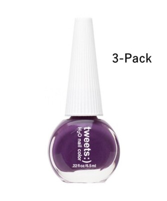 3er Pack Tweets H2O Nagellack T0134 BFFL - 0,22fl oz/6,5ml